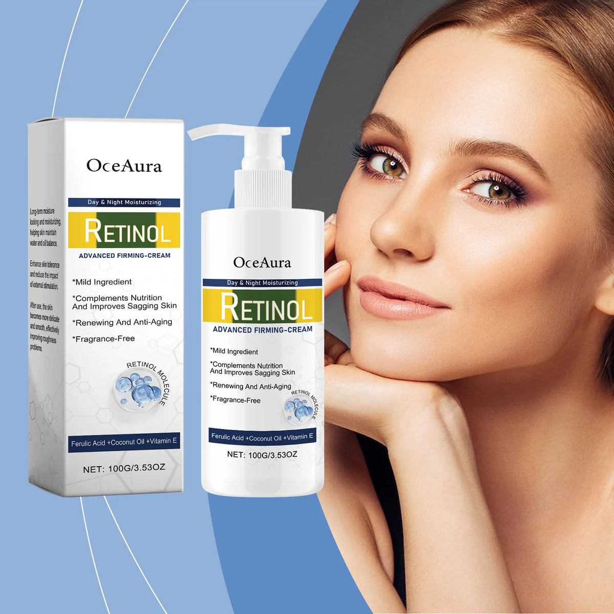 Light Line Cream Skin Care Nourishes The Skin, Revitalizes It with Youthful Vitality, Balances Skin Tone, and Is A Body Lotion
