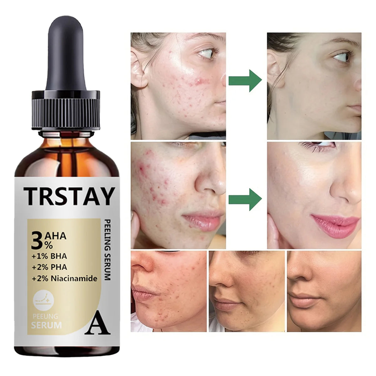Delicate Smooth Skin-Friendly Facial Care Essence Serum, Refreshing Fast-Absorbing Non-Heavy Non-Sticky Texture, Daily Basic Hyd